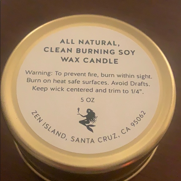 NWT handmade coconut mango soy candle 🧜🏻‍♀️ - Picture 3 of 3